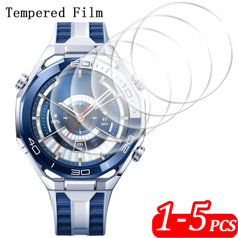 

Защитные пленки для экрана Huawei Watch Ultimate 2, аксессуары для умных часов, закаленные пленки с защитой от отпечатков пальцев для Huawei Watch Ultimate2