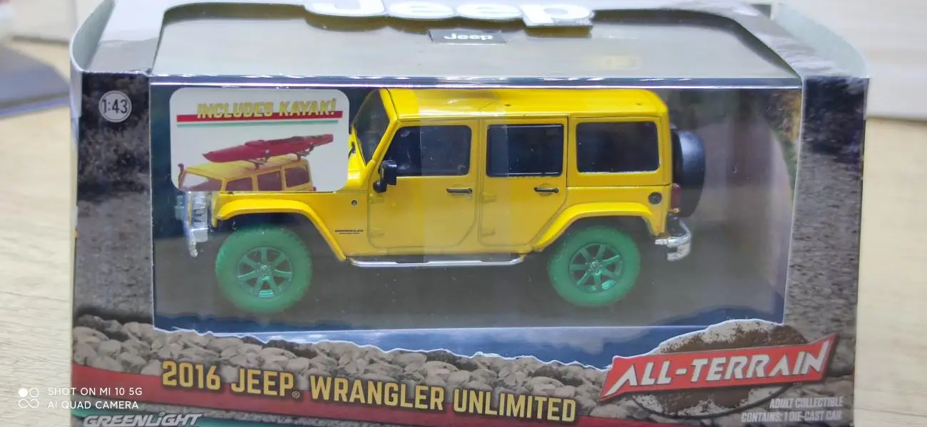 

1:43 2016 JEEP WRANGLER UNLIMITED Diecast Metal Alloy Model Car Toys For Gift Collection