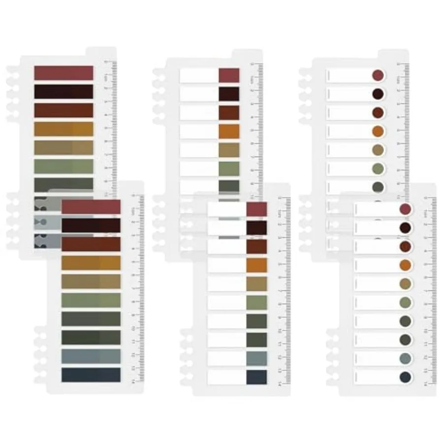 

1200 pcs Translucent Annotation Tabs10 Colors Transparent Sticky Tabs 3 Designs Index Tab for Book Accessories Waterproof Stick