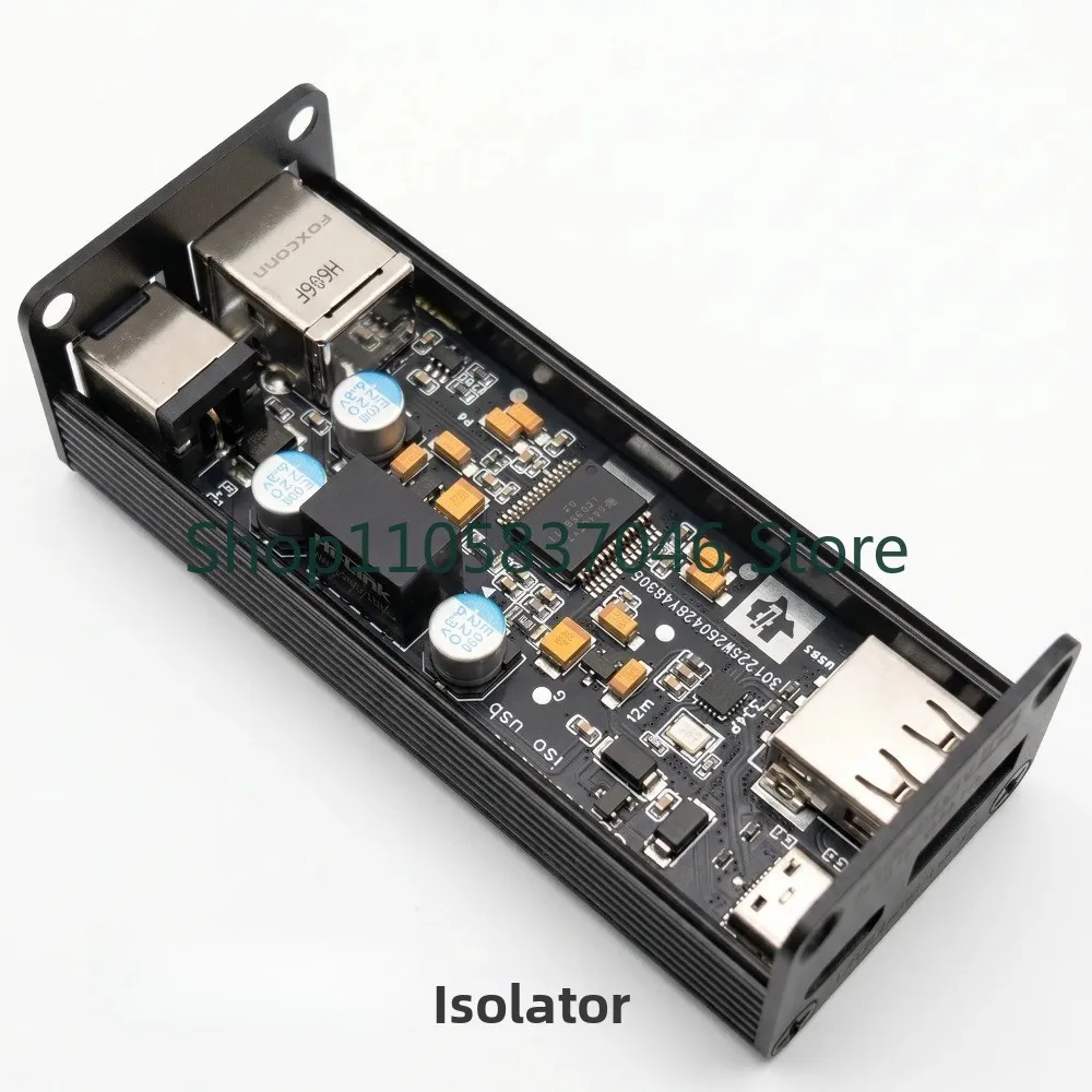 High speed audio isolator USB2.0 computer DAC can be powered separately with 480M dual port output