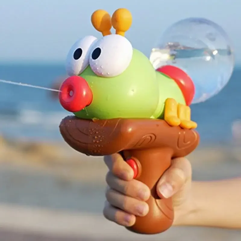 Crianças amigáveis ​​armas esguicho água operações fáceis elétrica desenhos animados formigas design armas água a