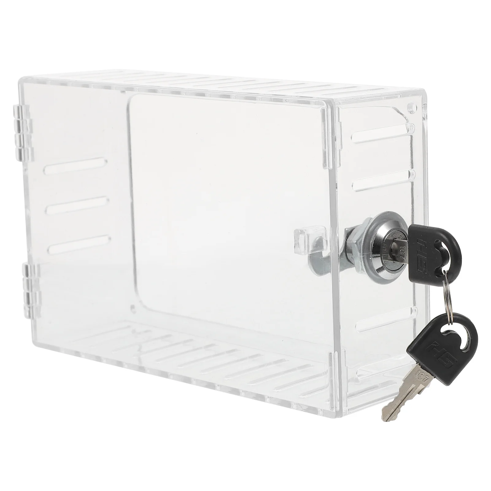 

1 Set Thermostat Lock Box Acrylic Wall Mount Transparent Guard For Universal Thermostats Durable Control Panel Cover Accessory