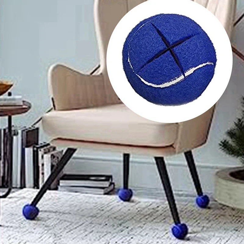 8PCS Tennis Balls For Walkers Premium Tennis Balls For Furniture Legs And Hard Floor Protection