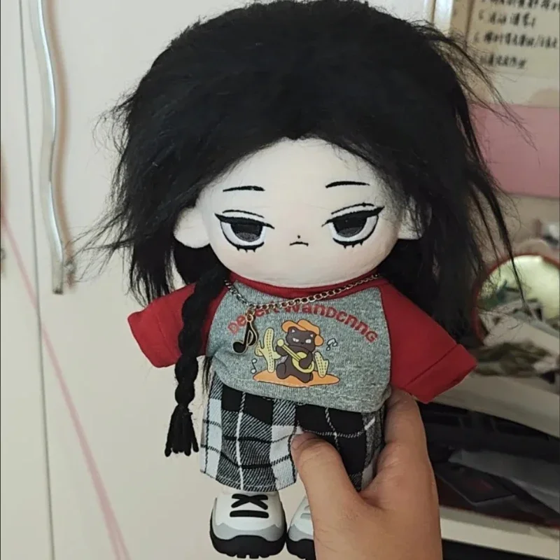 20cm Anime atributos chica Winstead Kawaii Cosplay cuerpo  muñeca  algodón con esqueleto dibujos animados peluches suaves figura