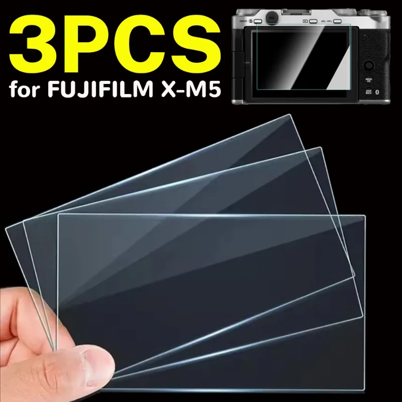 Tempered Glass Screen Protector for FUJIFILM X-M5 Sport Camera LCD Display Screen Protective Film Scratch Resistant Films Cover