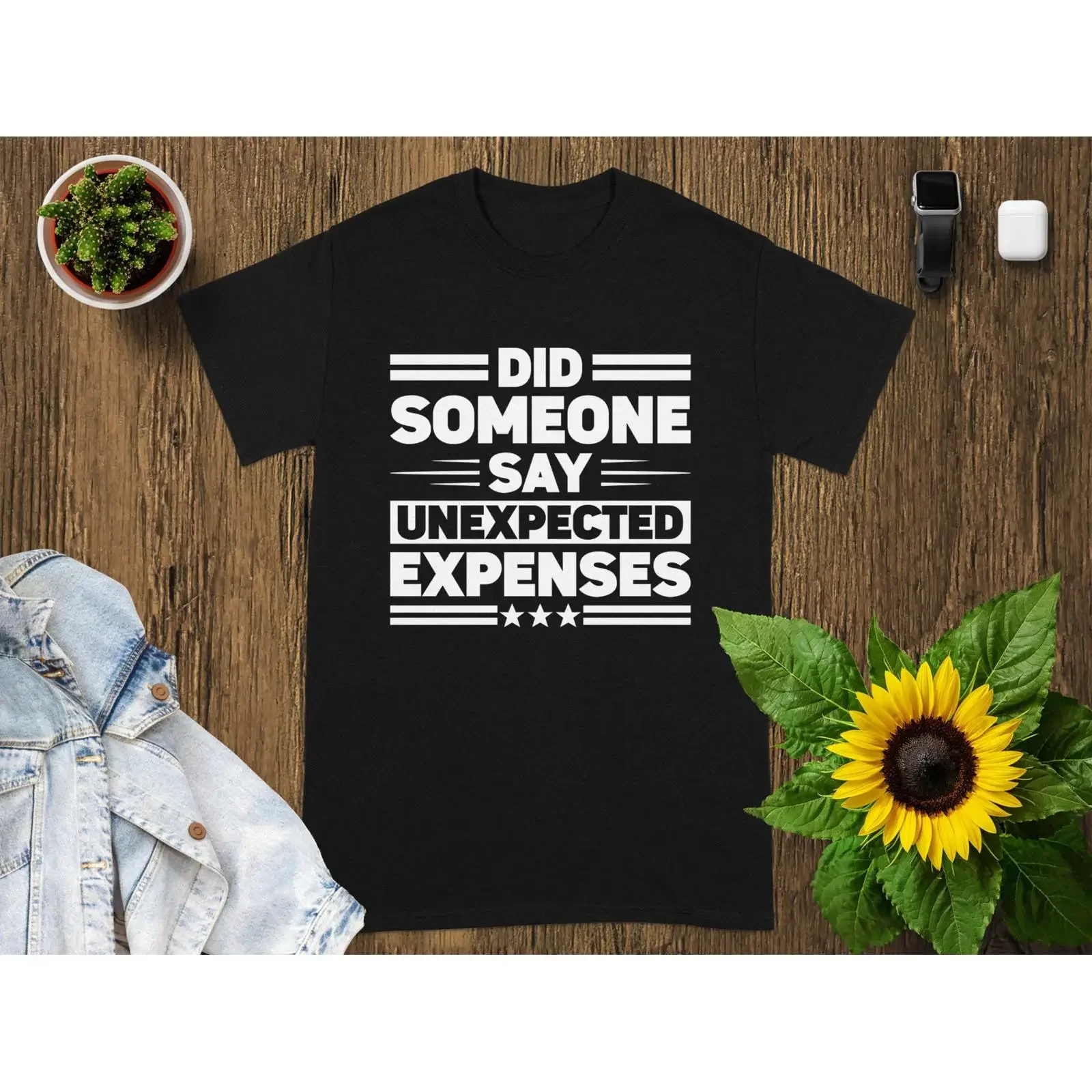 T-shirt CFO (Directeur Financier) – Vintage, Légèrement Délavé, Souple, Polyvalent, Respirant – Homme