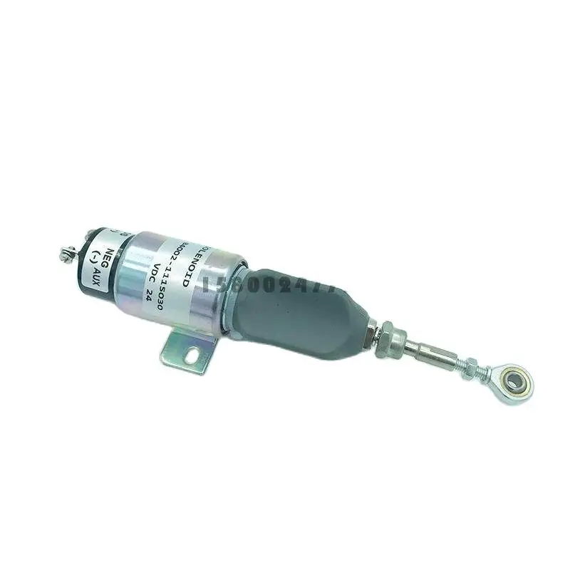 For Komatsu PC120-6 PC200-7 Cummins engine fuel shut off solenoid valve PC200-8  shut off solenoid valve PC60-7 PC130