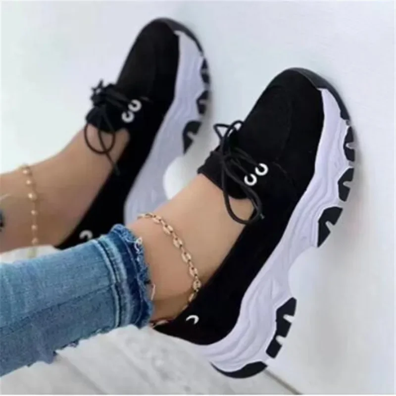 

2023 Women Sneakers Platform Casual Breathable Sport Design Vulcanized Shoes Fashion Tennis Female Footwear Zapatillas Mujer