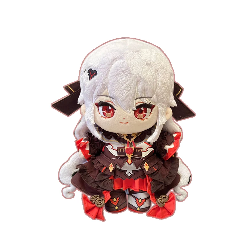 Anime Game Honkai Impact 3 Theresa Kawaii Cosplay DIY Suit Change Model Doll Plush Dress Up Clothing Plushies Toys Figures Gift