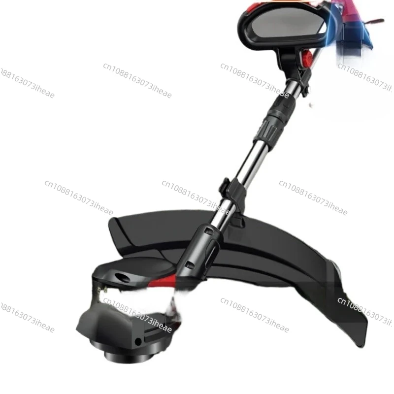 Brushless electric lawn mower handheld lithium battery rechargeable weeding high power small household weeding
