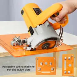 Cutting Machine Bakelite Saw Base Adjustable Bottom Plate for Cutting Machine Adjustable Design Cutting Tool for Marble Trimming