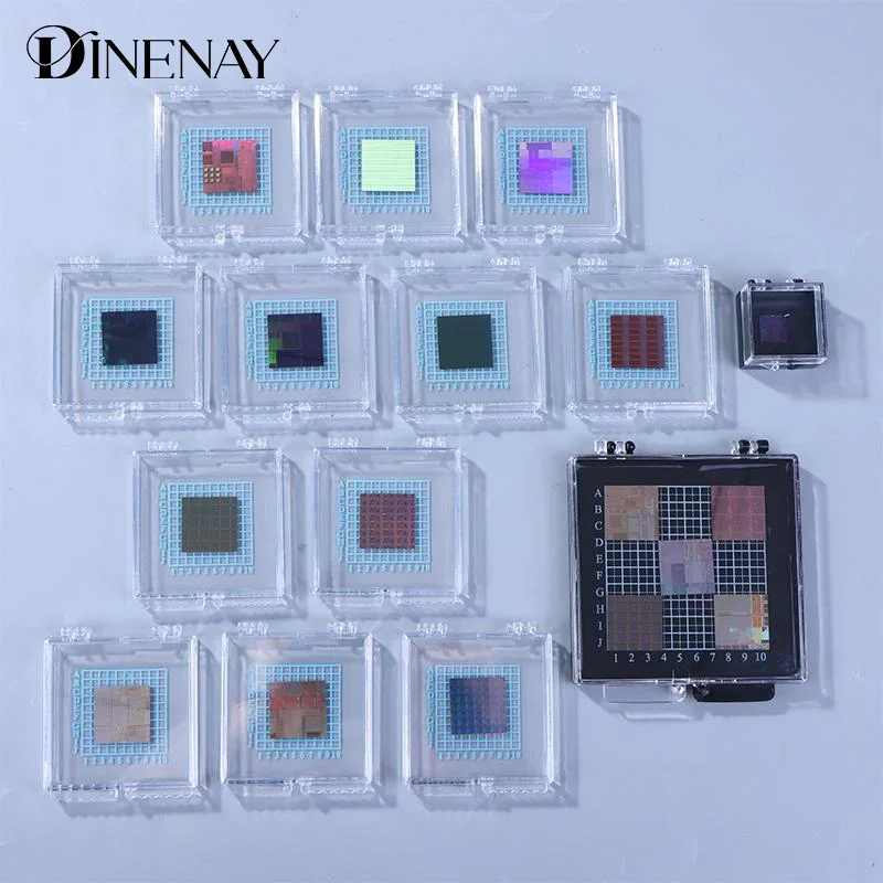 Random Style Semiconductor Silicon Chip Bare Chip Silicon Chip CPU Wafer Lithography Integrated Circuit Chip