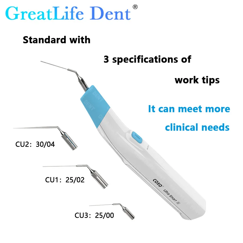 GreatLife Dent LCD Screen COXO ULTRA SMART Al Ultra Activator Irrigator Endo Activator Ultra Endo Activator