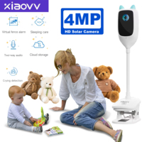 4MP FHD wireless WIFI camera PTZ IP CCTV security protector monitoring camera intelligent automatic tracking baby monitor