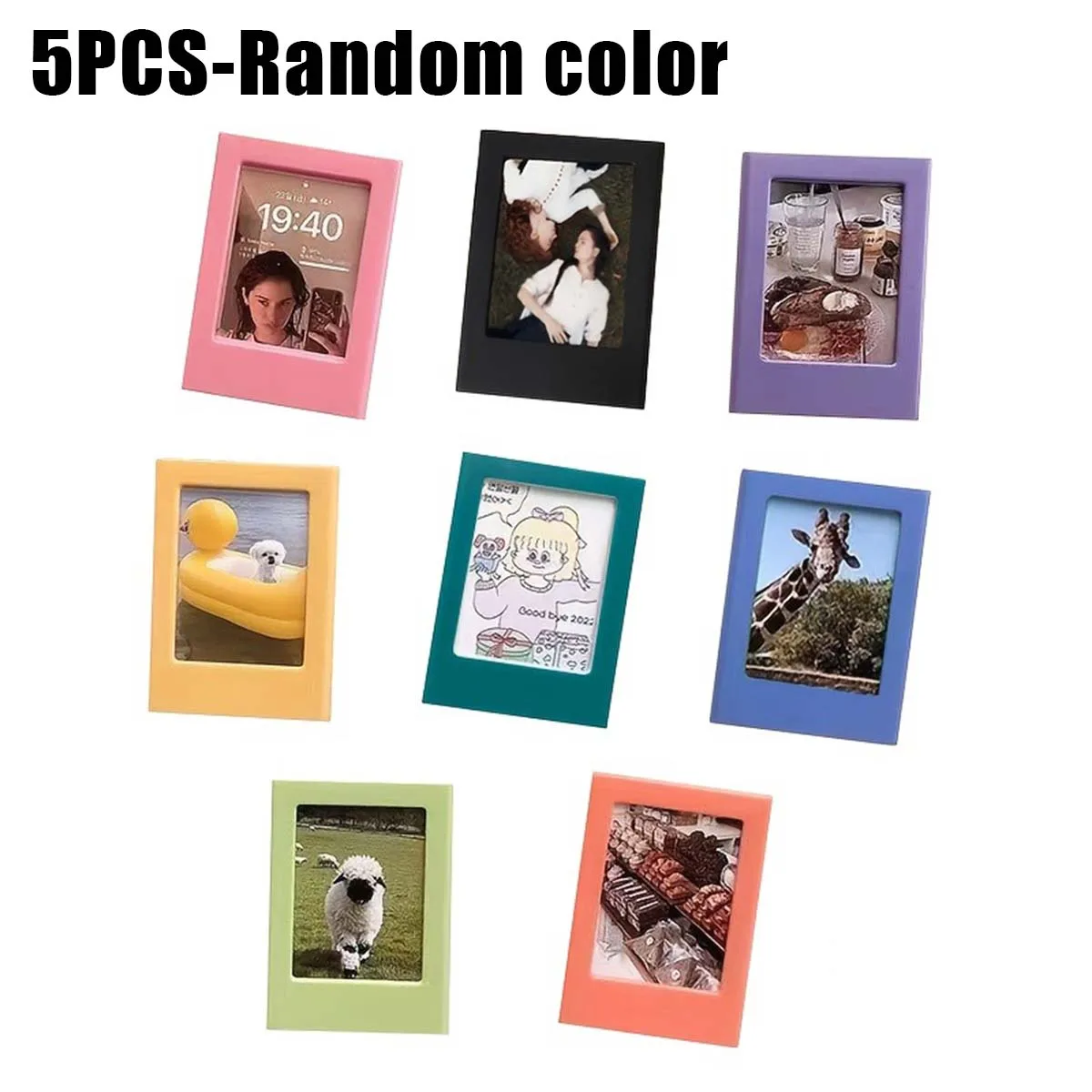 Magnetic Photo Frames Set for Refrigerator