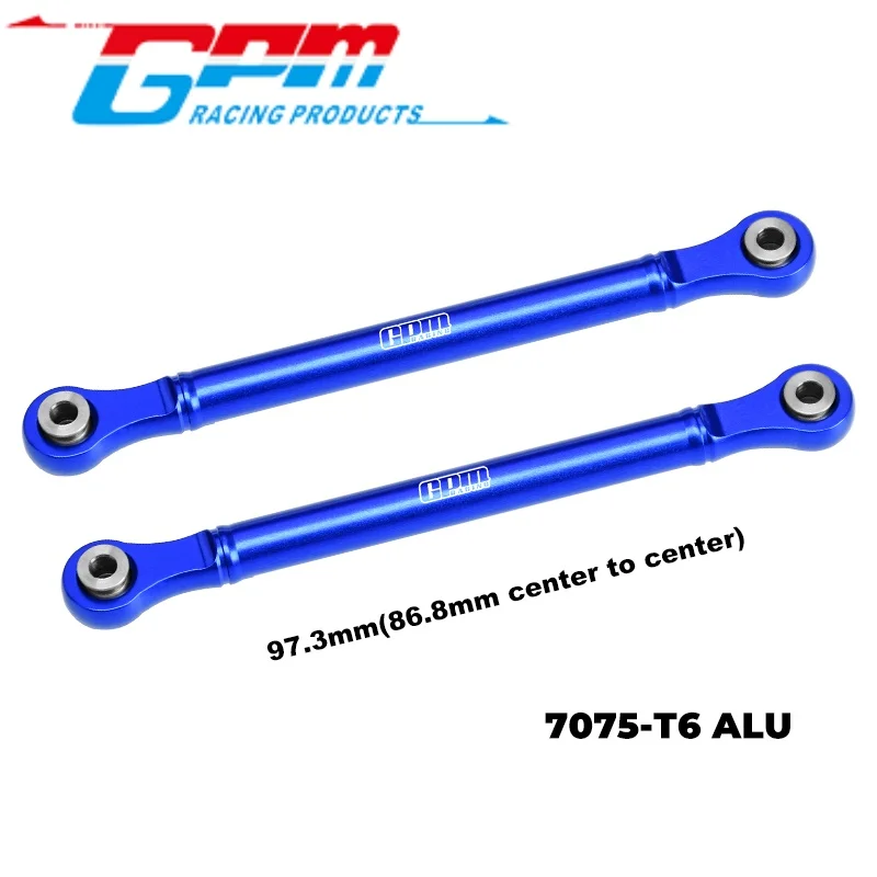 

GPM TJ162 7075 ПЕРЕДНИЕ КЕРМОВОДНЫЕ ЛАСТИКИ С С ЛЕГКОЙ ДЛЯ TRAXXAS 1/8 JATO 4X4 VXL / 1/10 FORD F-150 RAPTOR R RC Upgrade