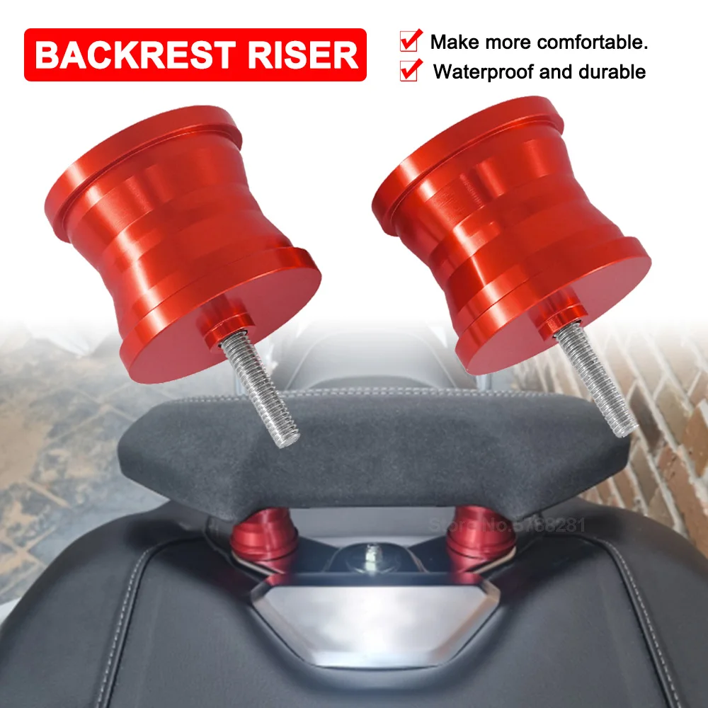 

Passenger Backrest Heightening Riser For Yamaha TMAX530 2012-2016 TMAX500 2007-2011 Motorcycle Rear Seat Cushion Heighten Pad