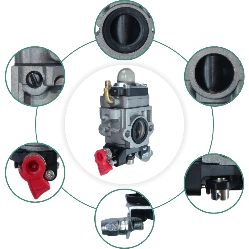 المكربن لكاواساكي TH23 TH26 TH34 محرك العشب الانتهازي منفاخ جزازة العشب #3