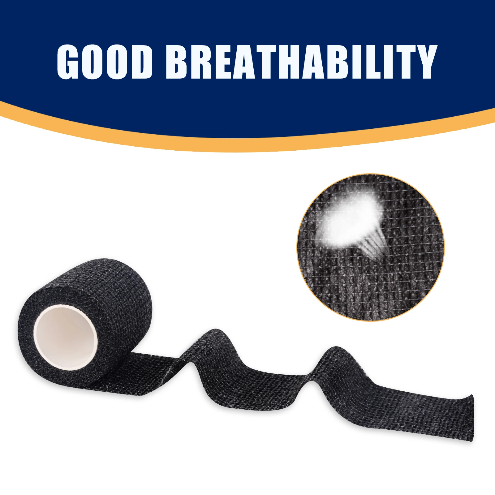

Tattoo Accessories Hot Soft Cotton Tattoo Supplies 5/10/20Pcs Black Tattoo Grip Bandage High Quality Waterproof Self Adhesive
