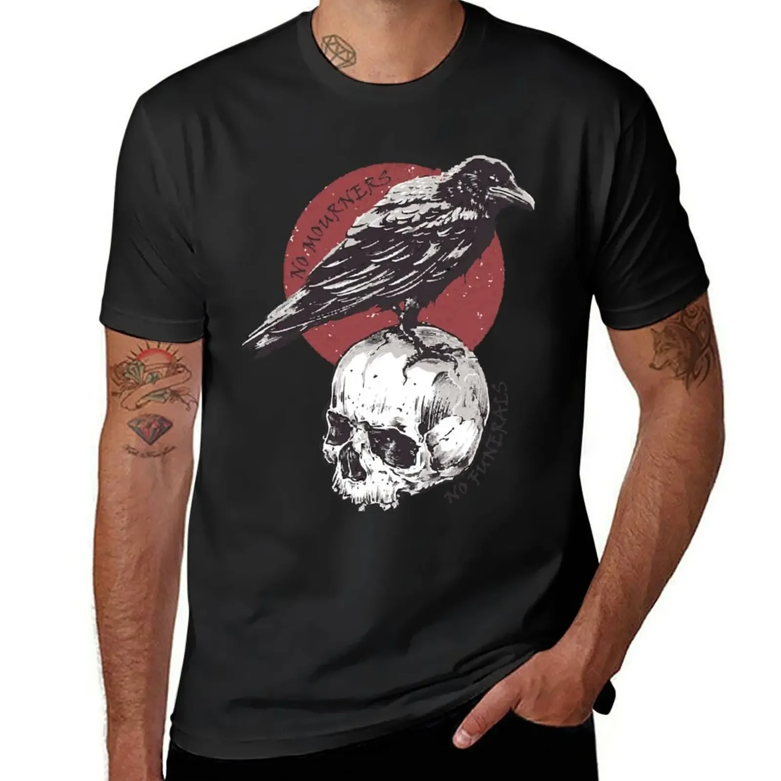 

No Mourners, No Funerals - Six of Crows T-Shirt Blouse Luxury man men t shirts
