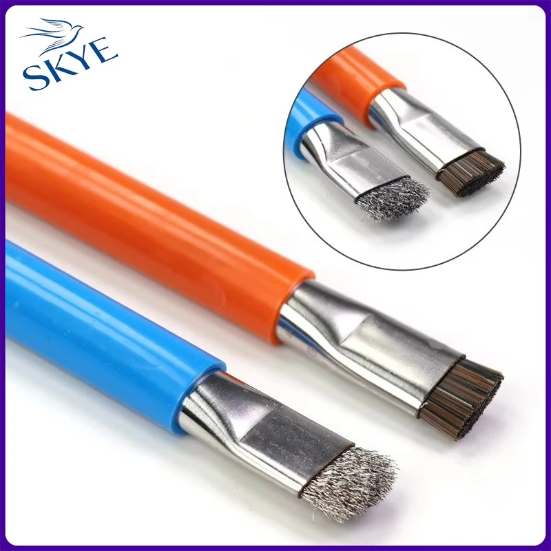 Безопасная щетка, антистатическая щетка для чистки печатной платы материнской платы, набор инструментов для ремонта мобильных телефонов, удобная двойная головка