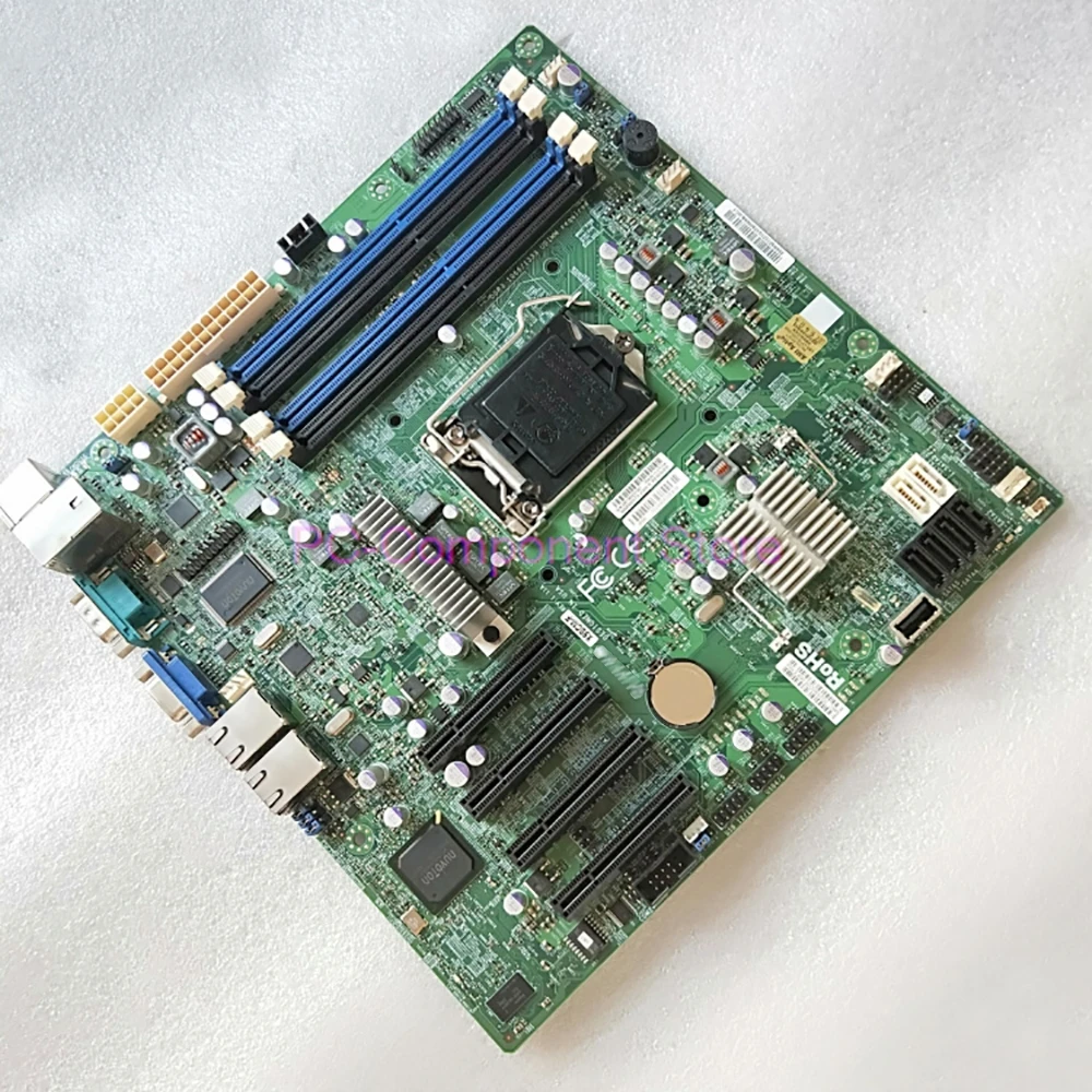 X9SCM-F For Supermicro Server Workstation Motherboard Single Socket H2 LGA1155 Supports E3-1200 E3-1200 V2 Series