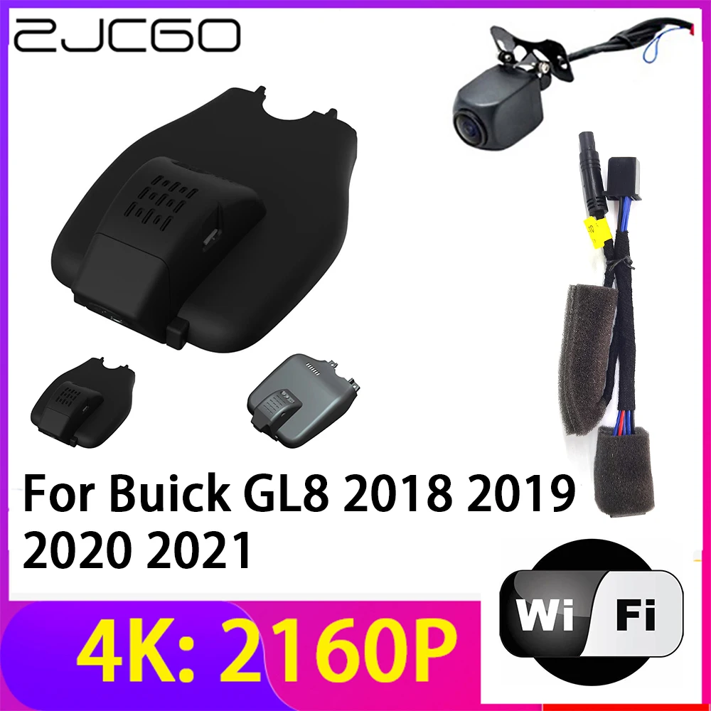 

ZJCGO 4K 2160P Dash Cam Car DVR Camera Recorder Wifi Night Vision for Buick GL8 2018 2019 2020 2021