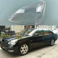 For Lexus LS430 LS460 LS600 1999-2003 Headlight Cover Transparent Headlamp Lamp Shell Lens Replace Original Lampshade Plexiglass
