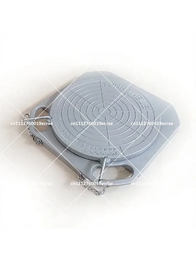 Heavy Duty Wheel Alignment Turntable 470mm Turn Plate for Auto Repair Shop