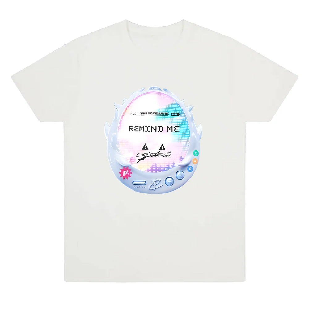 تشيس أتلانتيك تذكير لي تي شيرت ألبوم جديد Harajuku ملابس عصرية الصيف القطن تنفس بلايز للجنسين الراحة فضفاضة تي شيرت #1