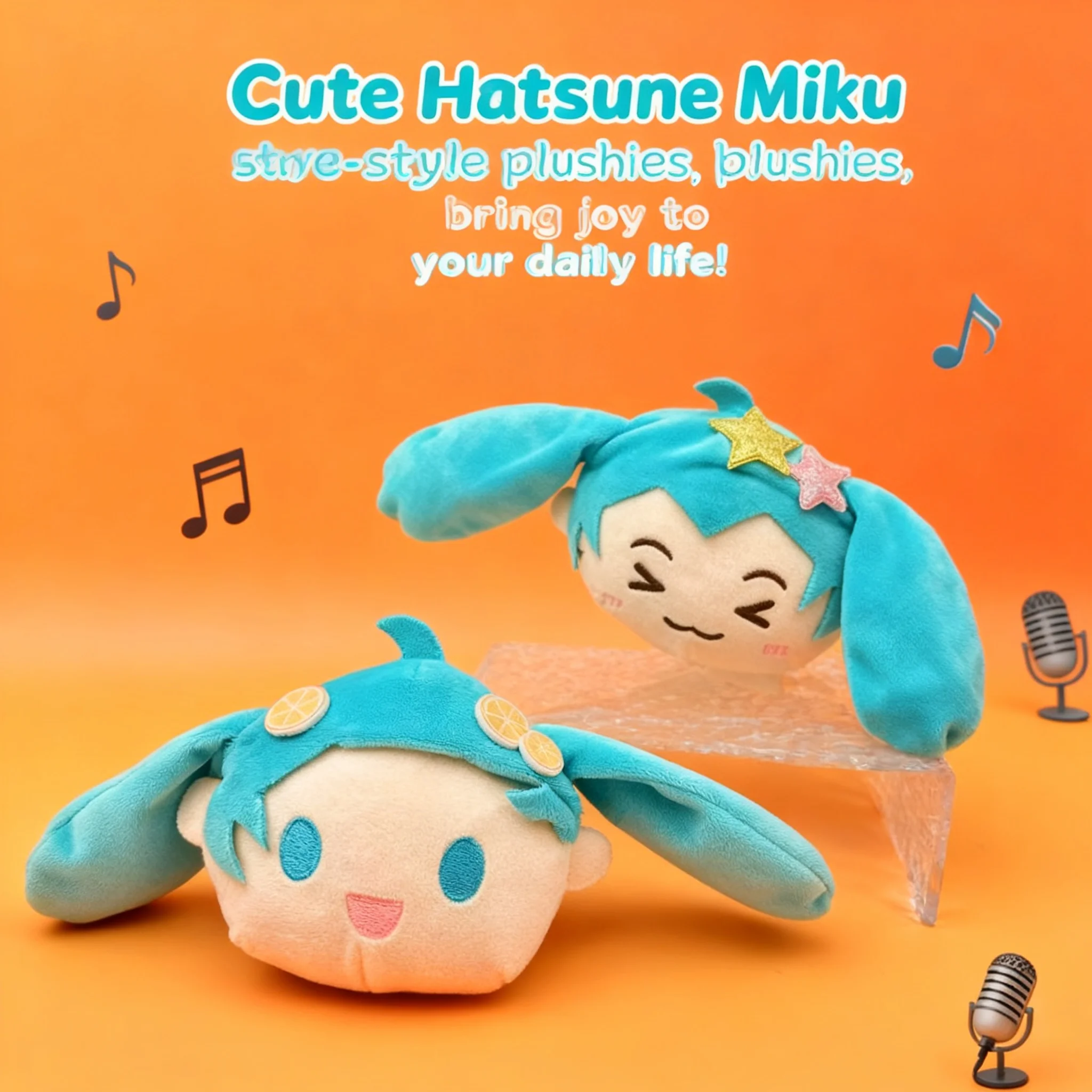 Lindo Llavero de Peluche de Anime Hatsune Miku, Monedero, Bolsa, Muñeco de Peluche Suave, Colgante para Llavero, Figura de Chica de Dibujos Animados, Mini Bolso
