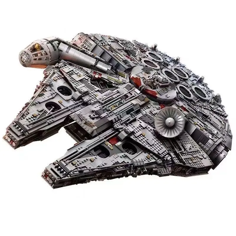 2026 Neu 7541 Teile Millennium-Schiff Falcon Bausteine kompatibel mit Spielzeugen, Kindergeburtstags- und Weihnachtsgeschenken
