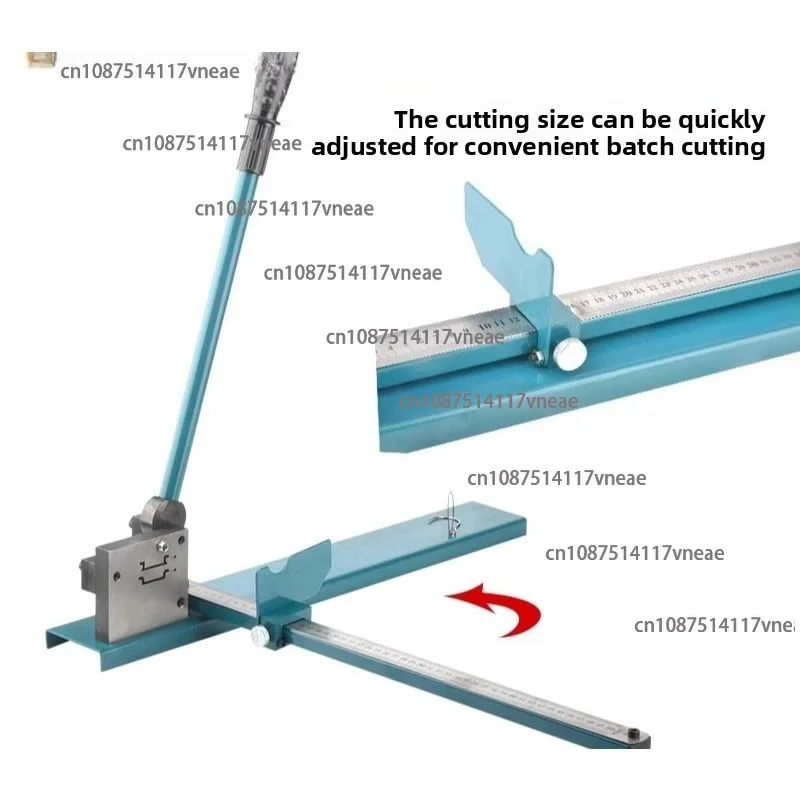For Easy Measuring DIN Rail Cutting Tool Multifuntional Din Rail Cutter Guide Rail Cutter DC-35 with Ruler