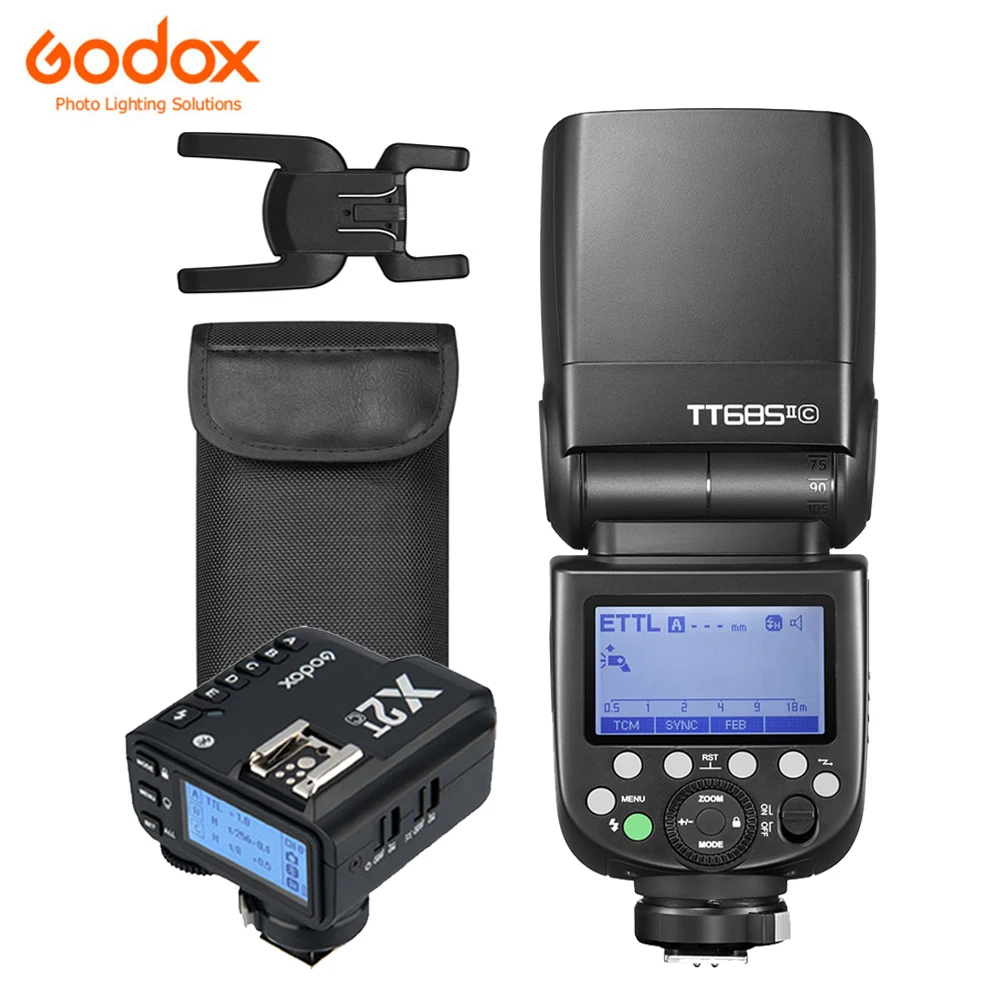 

GODOX TT685II Camera Flash Light TTL 2.4G HSS 1/8000s GN60 Wireless Speedlite TT685 II for Canon Nikon Sony Olympus Fuji
