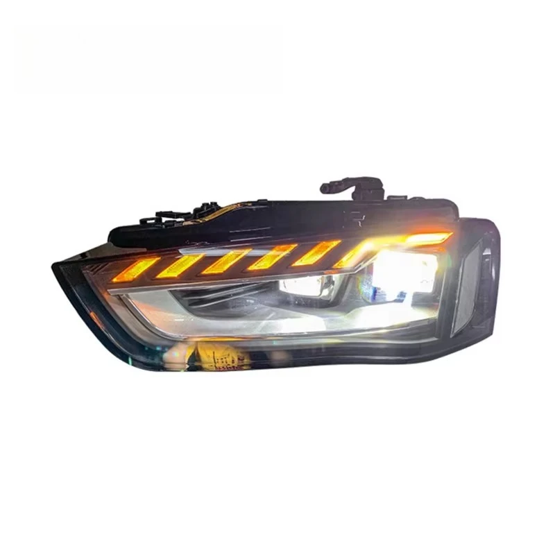 2 Unit LED Headlights Car Accessories Suitable for Auto Lighting Systems the A4L 09-16 B9 Old to New 21 Models Headlamp Ass