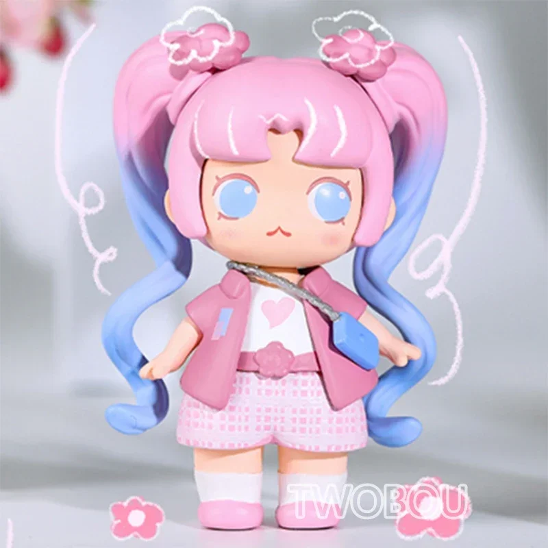 

Mini World Girl Group Flower Series Blind Box Toys Anime Figure Doll Mystery Box Cute Desktop Ornament for Girls Birthday Gift