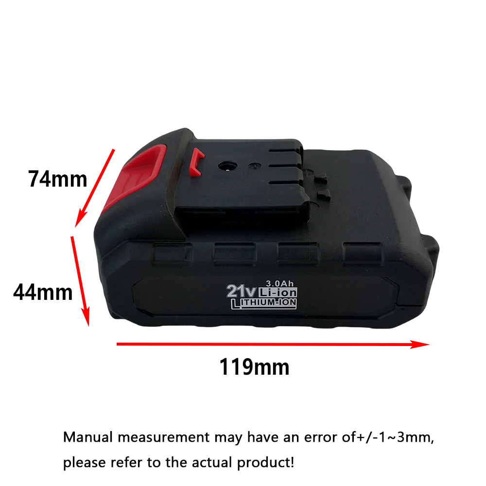 Imagem -04 - Bateria para Ferramentas Elétricas de Distribuição de Íons de Lítio Quanyou 21v 3000mah