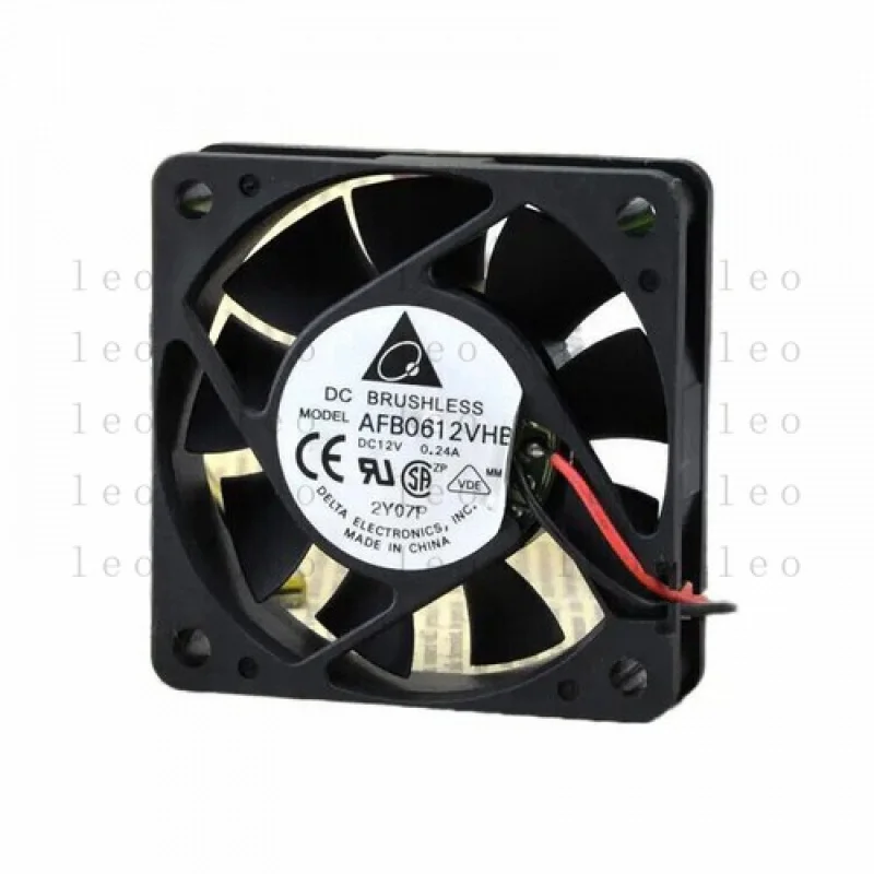 

FF AFB0612VHB 6015 6CM 12V 0.24A 2-Wire, 3-Wire Cooling Fan #F18