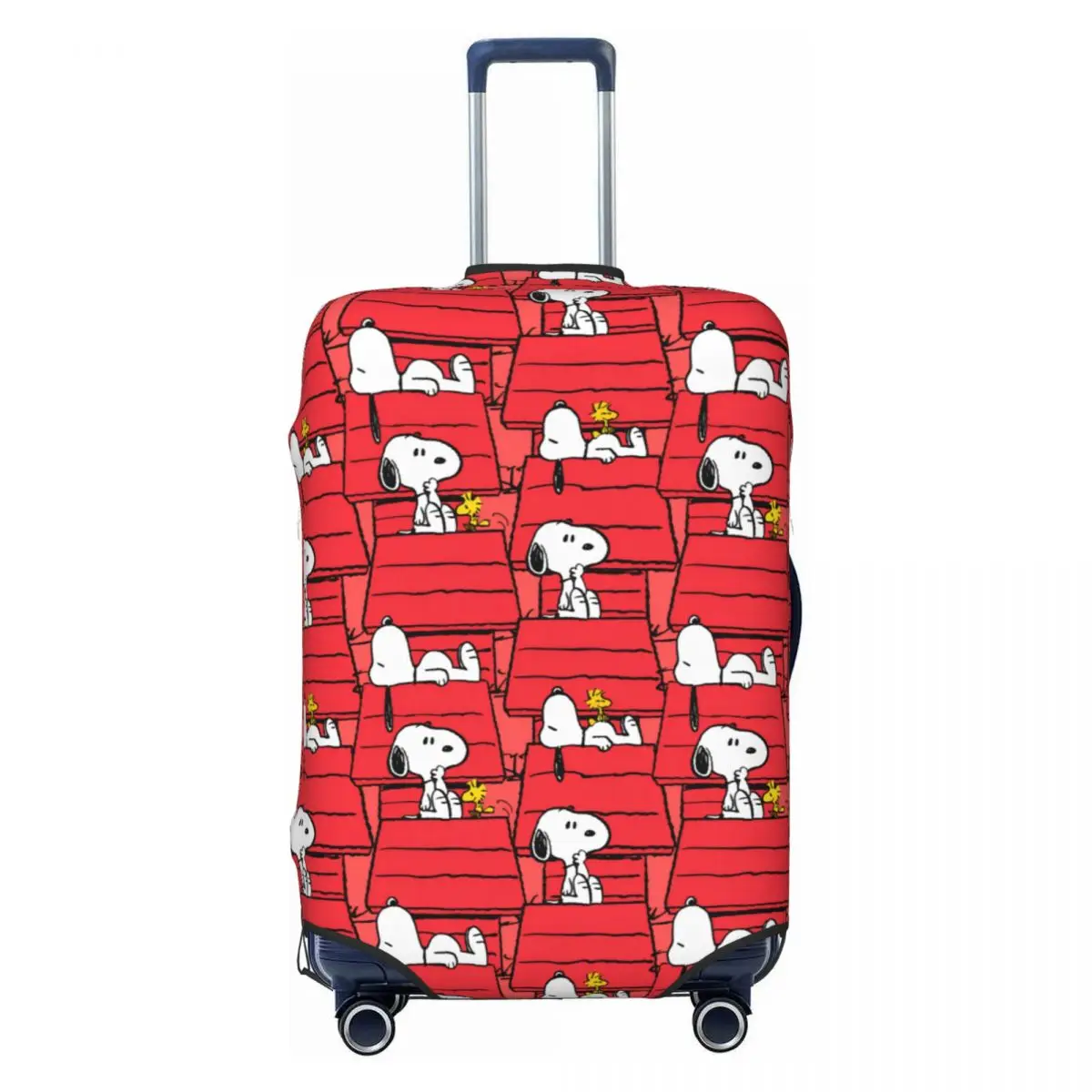 

Чехол для чемодана Custom Mangas White Dog Comic, моющийся, классический, для дорожных сумок 18-32 дюймов