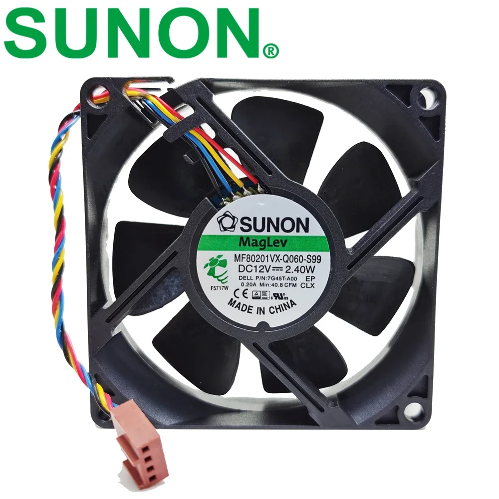 Sunon MF80201VX-Q060-s99 2,63 12v 40,8 w 80*80*20mm 0,219 cfm a MPNKK-A00 leiser leiser axialer Lüfter