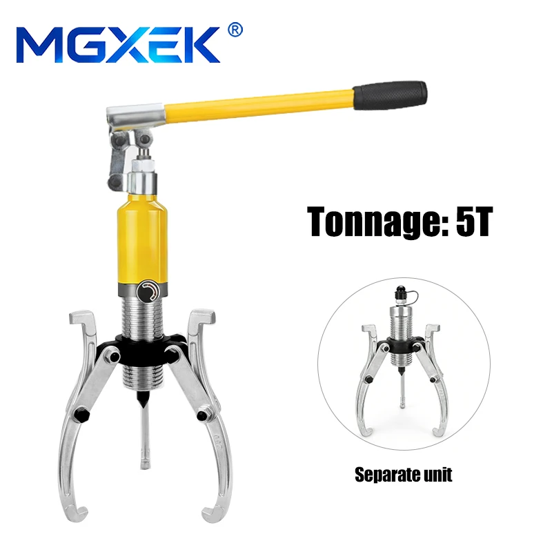

5Ton Hydraulic Gear Wheel Bearing Puller Separator Tool YL-5T Two or Three Adjustable Jaws Professional Bearing Removal Tool