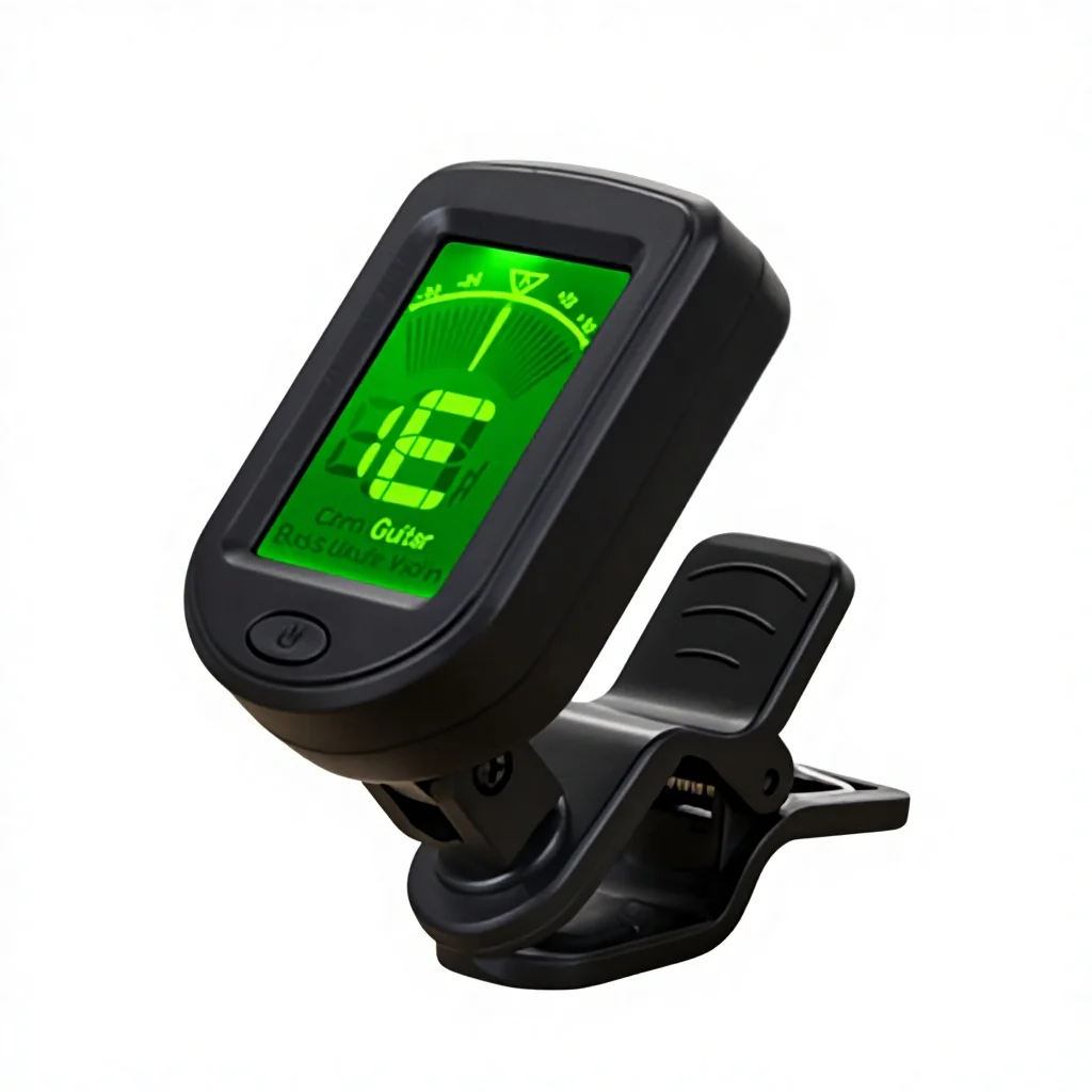 Clip-On Chromatic Guitar Tuner Electric Charging Plastic Stringed Instruments Parts Guitar & Bass Accessories