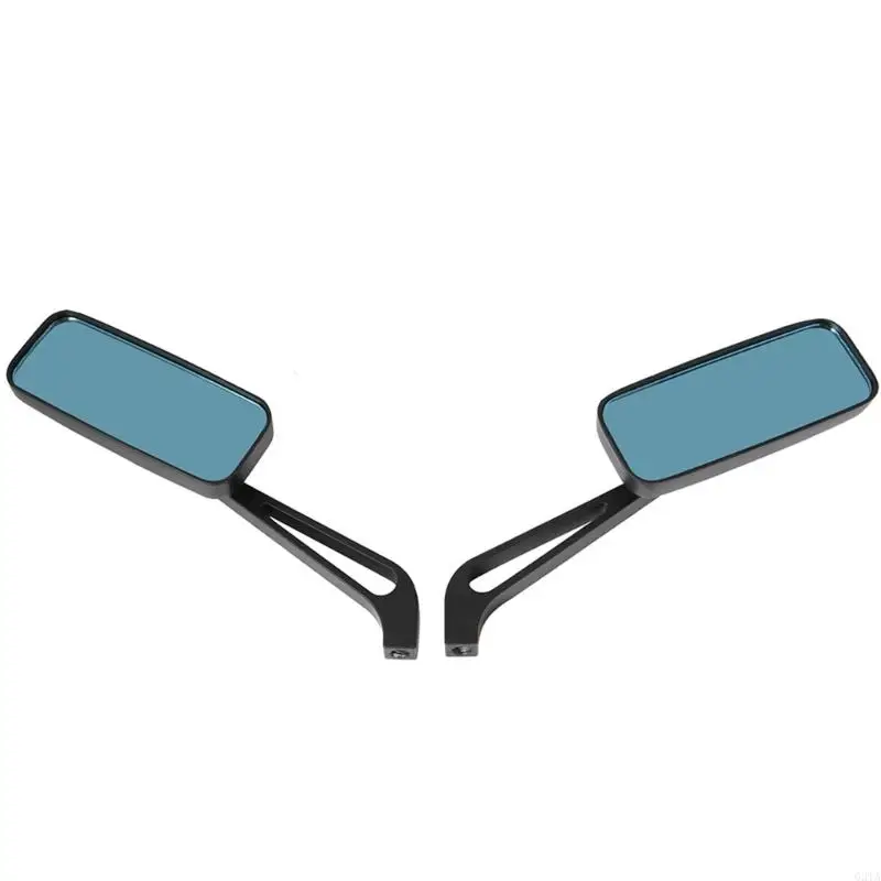 

1 Pair Heavy Type Bike Rear View Mirrors Nonslip Threaded Base and Shockproof Structure Motorcycle Part for Rough Roads