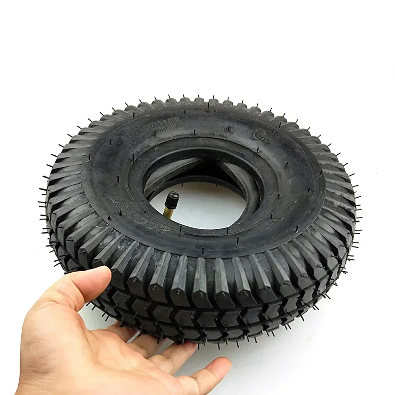 260x85 Tire and Inner Tube 3.00-4 260*85 Knobby Scooter ATV Go Kart Tyre Motor