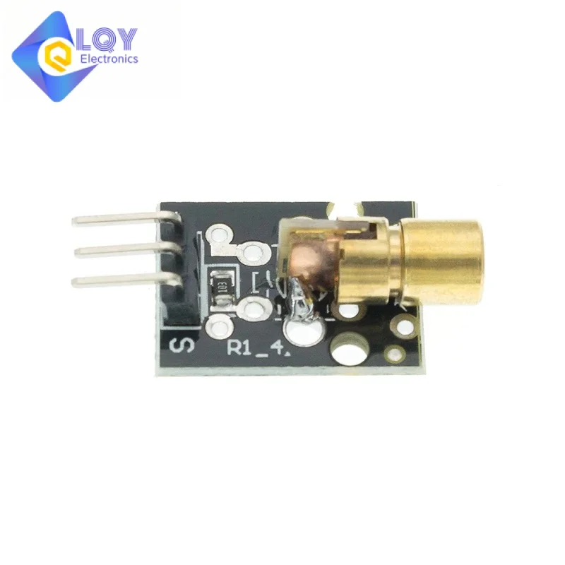 LQY KY-008 650nm Laser sensor Module 6mm 5V 5mW Red Laser Dot Diode Copper Head for