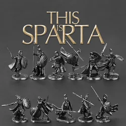 1pcs Ancient Spartan Rome Soliders Figurines Miniatures Vintage Metal Soldiers Model Statue Desktop Ornament Gifts for Men