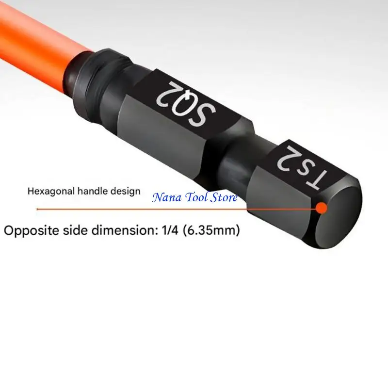 31GJ Multi Size Screwdriver Bit Shockproof Tip Heavy Duty Construction Material