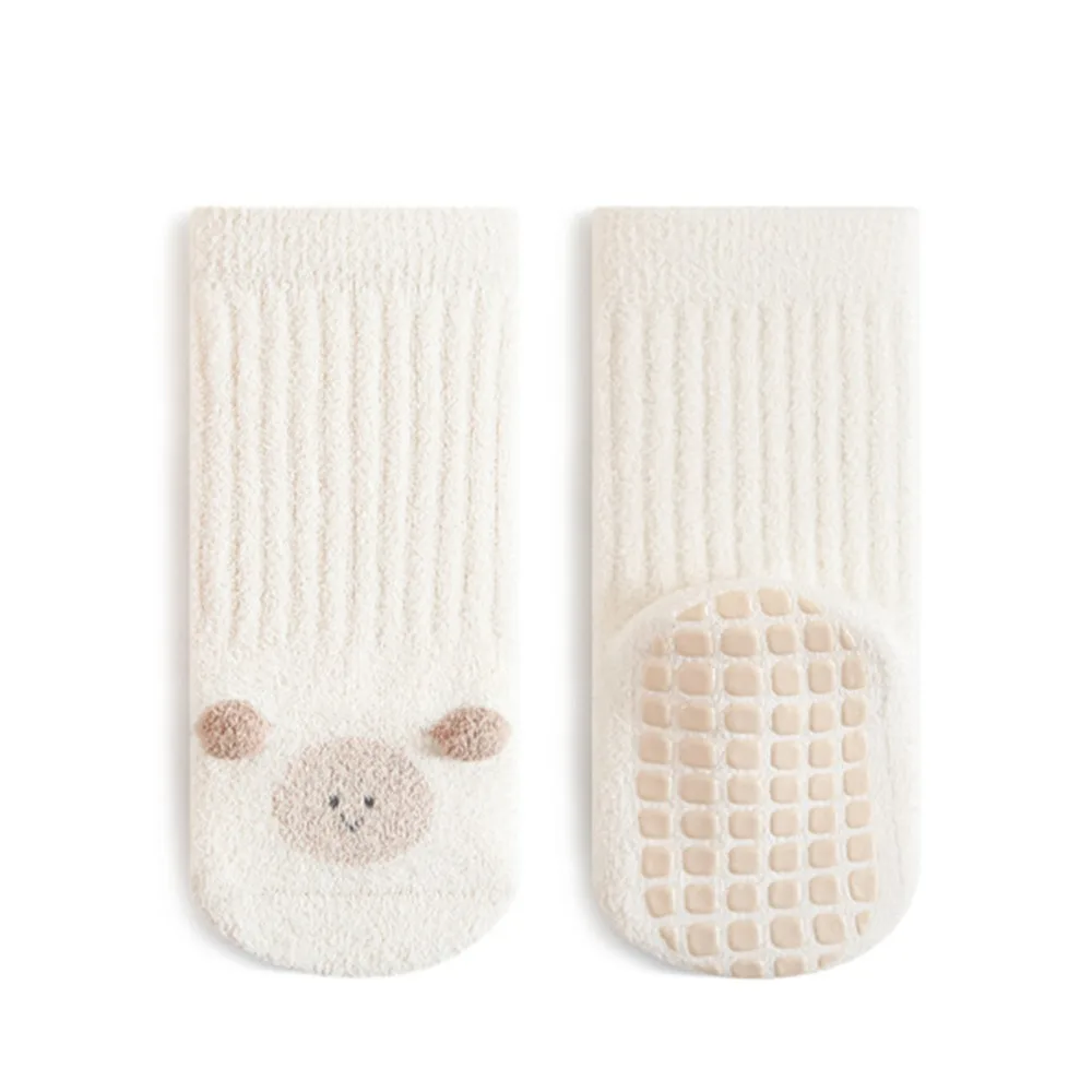 

Fashion Winter Baby Socks Soft Thicken Toddler Socks Cute Cartoon Warm Anti Slip Socks Boys Girls