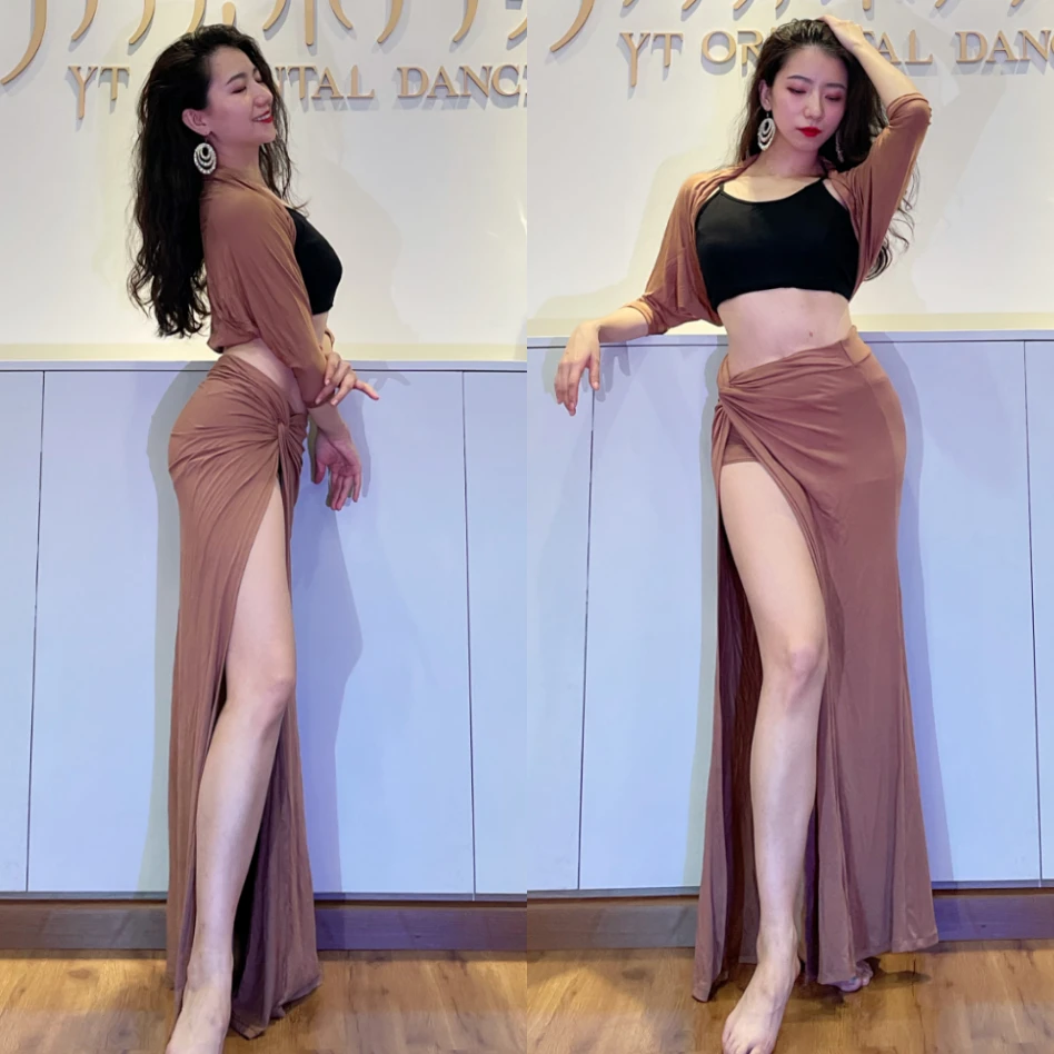 Belly Dance costume Outfit Caderin Dancer Lessons Wear 2023 For Women Set Oriental Adult Professional Top Skirts Dress Suit