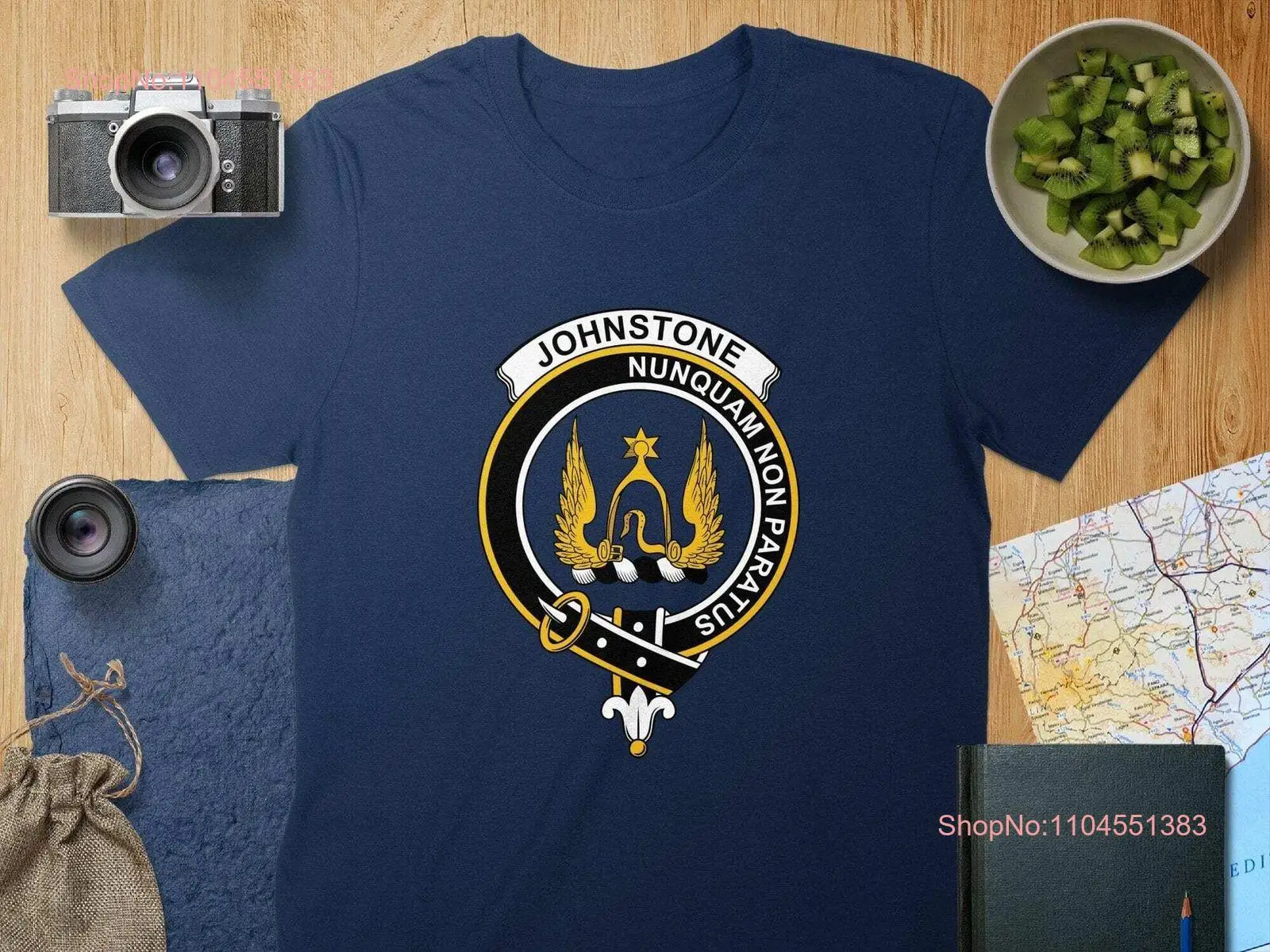 

Johnstone Clan Crest Scottish Unisex T-Shirt